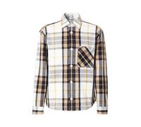 JOOP! Jeans Chemise bleu marine / marron / jaune / blanc cassé, Taille XL
