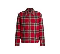 JOOP! Jeans Chemise 'Hacket' gris foncé / rouge / blanc, Taille XXL