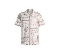 JOOP! Jeans Chemise 'Hanes' beige / noir, Taille XXL
