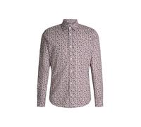 JOOP! Jeans Chemise 'Hanson' bordeaux / blanc, Taille L