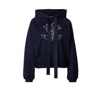 JOOP! Jeans Sweat-shirt 'Tinna' bleu marine / blanc, Taille XS