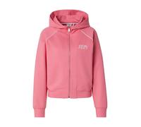 JOOP! Jeans Veste de survêtement 'Tito' rose clair / blanc, Taille M
