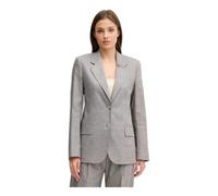 Joop! - Josie Checked Blazer - Femme - Vestes - Gris - Taille: 38 FR