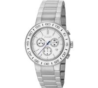 Joop - JP100911F01 - Insight - Montre Homme - Quartz Chronographe - Cadran Blanc - Bracelet Acier Argent