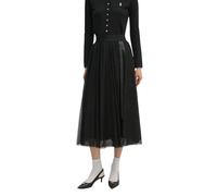 Joop! - Jupe Midi Évasée en Tulle - Femme - Jupes - Noir - Taille: 44 FR