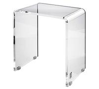 JOOP Lifestyle Tabouret de Douche en Acrylique Transparent 42 x 47 x 30 cm