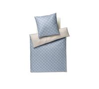 JOOP Linge de lit en satin Cornflower 70x90cm/140x200cm Bleu vif bleu clair