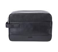 Joop! Manciano Eris Trousse de toilette Cuir véritable 25 cm noir