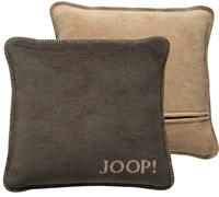 JOOP ! Melange-Doubleface Housse de coussin Couleur marron-cashew Taille 50x50cm