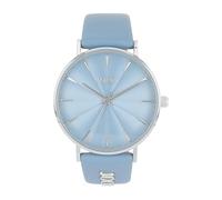 JOOP! Montre analogique à Quartz pour Femme avec Bracelet en Cuir, Bleu, étanche jusqu'à 5 Bars, livrée dans Un Coffret Cadeau, 2035663