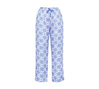 JOOP! Pantalon de pyjama ' Wild Bloom ' bleu / blanc, Taille M-L