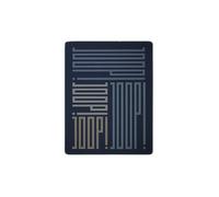 JOOP Plaid 150x200cm JOOP! BARS Navy bleu marine