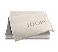Joop! Plaid mélangé Double Face Argent Naturel 150 x 200 cm
