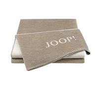 Joop! Plaid mélangé double face sable naturel 150 x 200 cm