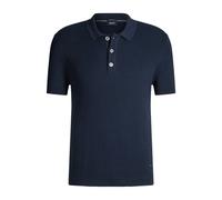 Joop! - Polo à fines côtes - Homme - Tops - Bleu - Taille: L