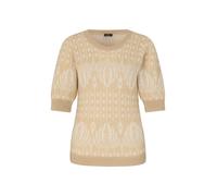 JOOP! Pull-over 'Kathe' beige / blanc, Taille S