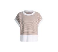 JOOP! Pull-over 'Kipe' noisette / blanc, Taille M