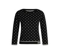 JOOP! Pull-over 'Konstantina' noir / blanc, Taille M