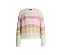 JOOP! Pull-over 'Kulti' moka / menthe / magenta / rosé, Taille L