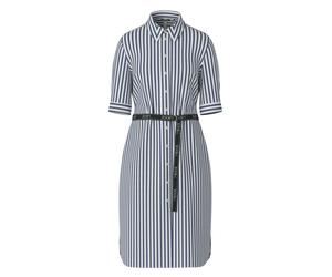 JOOP! Robe-chemise 'Dominique2' gentiane / noir / blanc, Taille 38