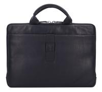 Joop! Sacoche pour ordinateur portable Loreto Samu RFID en cuir, 38 cm de capacité black (4140005182-900)