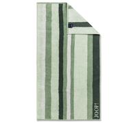 JOOP! Serviette beige / vert, Taille 50x100cm