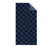 JOOP! Serviette bleu fumé / bleu foncé, Taille One Size