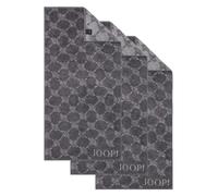 JOOP Serviette Classique / Collection Infinity, Pack De 3 - Velours Éponge