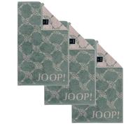 JOOP! Serviette 'Cornflower' beige / vert, Taille 30x50cm