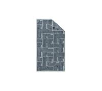 JOOP Serviette de douche 80x150cm BARS ALLOVER Aqua menthe