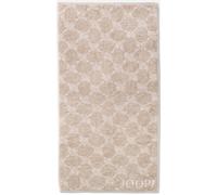 JOOP! Serviette de douche 'Cornflower' beige / camel, Taille One Size