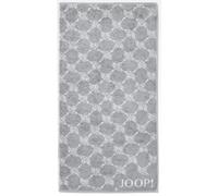 JOOP! Serviette de douche 'Cornflower' gris argenté / gris clair, Taille One Size