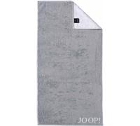 JOOP! Serviette de douche 'Doubleface' gris / gris clair, Taille One Size