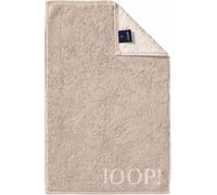JOOP! Serviette 'Doubleface' beige / beige clair, Taille One Size
