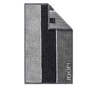 JOOP! Serviette gris chiné / noir, Taille 30x50cm