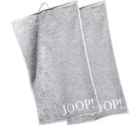 Joop! Serviette invité Classic double face 1600 - Argent 76 - 30 x 50 cm