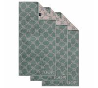 JOOP! Serviette mastic / vert foncé, Taille 50x100cm