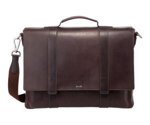 Joop! serviette sac d'ordinateur portable pour ordinateur portable Cerratano Kreon Briefbag Darkbrown marron foncé