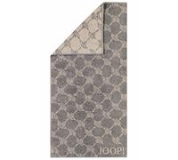 JOOP! Serviettes Cornflower 1611 - Coton, Graphite, gris, Handtuch 50x100 cm