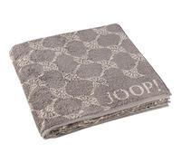 JOOP! Serviette de douche Cornflower 1611 – Graphite, gris – 80 x 150 cm