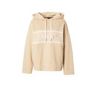 JOOP! Sweat-shirt 'Tareli' noisette / blanc, Taille M
