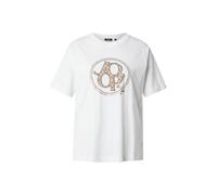 JOOP! T-shirt 'Tashi' marron / noisette / blanc, Taille M