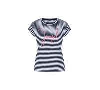JOOP! T-shirt ' Teri ' bleu marine / rose / blanc, Taille XS