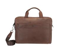 Joop! Teramo Attaché-case Cuir véritable 40 cm Compartiment ordinateur brun