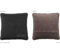 JOOP ! Uni-Doubleface Housse de coussin 651273 anthracite-taupe 50x50 cm