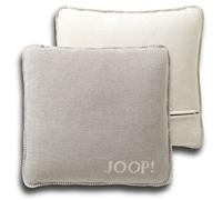 Joop! UNI-Doubleface Housse de Coussin Écru 50 x 50 cm