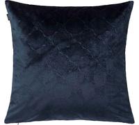 JOOP ! Velvety marine Housse de coussin décoratif sans rembourrage Couleur marine Taille 45x45cm AL