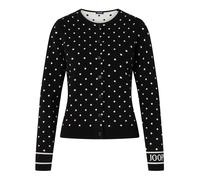 Joop! - Veste Tricotée à Motifs de Points - Femme - Pulls - Noir - Taille: 38 FR