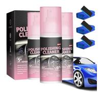 Jooseen Car Interior Detailer Spray | Multi-Surface Cleaner & Polisher for Plastic Vinyl Leather Dashboard | Restore Shine & Protect Car Interior Surfaces | 100ml Aerosol (3PCS)