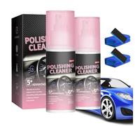 Jooseen Car Interior Detailer Spray | Multi-Surface Cleaner & Polisher for Plastic Vinyl Leather Dashboard | Restore Shine & Protect Car Interior Surfaces | 100ml Aerosol (2PCS)